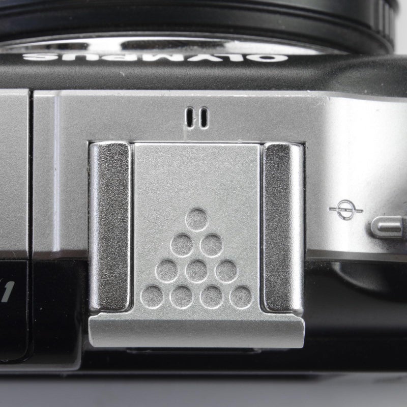 DSLRKIT Metal Universal Hot Shoe Cover for Camera, Silver - Image 5